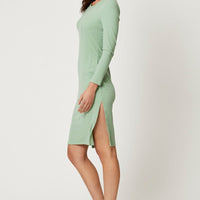 Green Bodycon Midi Dress